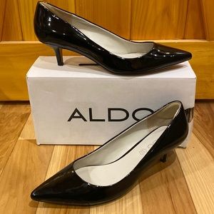 Black pump by Aldo. Excellent  shape. 2 inch heel.